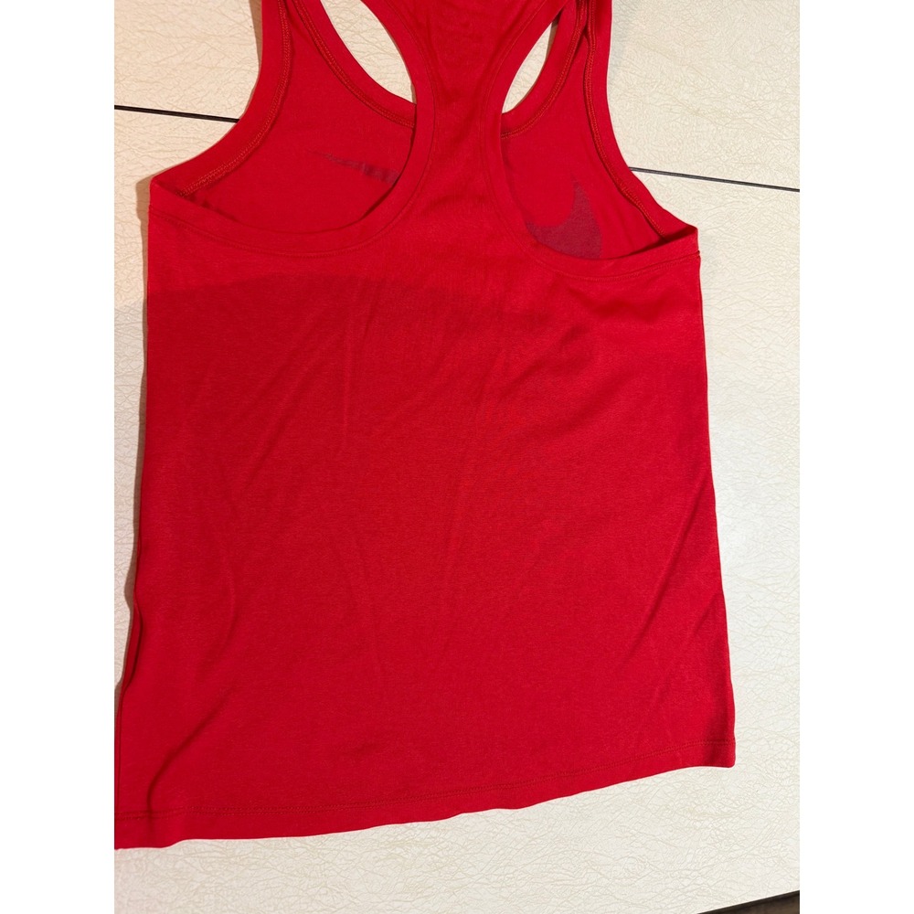 Nike Dri-FIT Softball Racerback Tank Top Red Womens XS - Picture 3 of 4